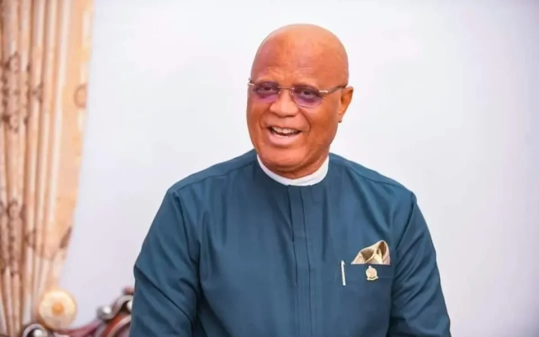 Akwa Ibom State Governor Pastor Umo Eno Celebrates Planet Radio at Eleven